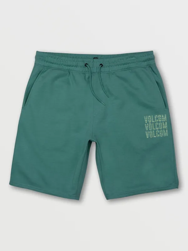 Vibes Time Elastic Waist Shorts - Ranger Green sold by Volcom