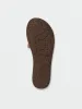 Simple Slide Sandals - Dark Clay sold by Volcom