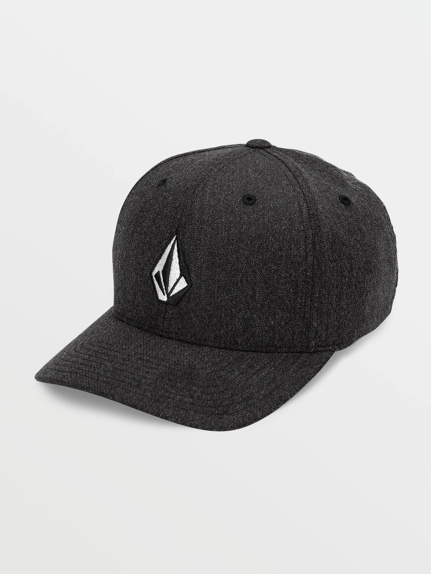 Full Stone Heather Flexfit Hat - Charcoal Heather sold by Volcom