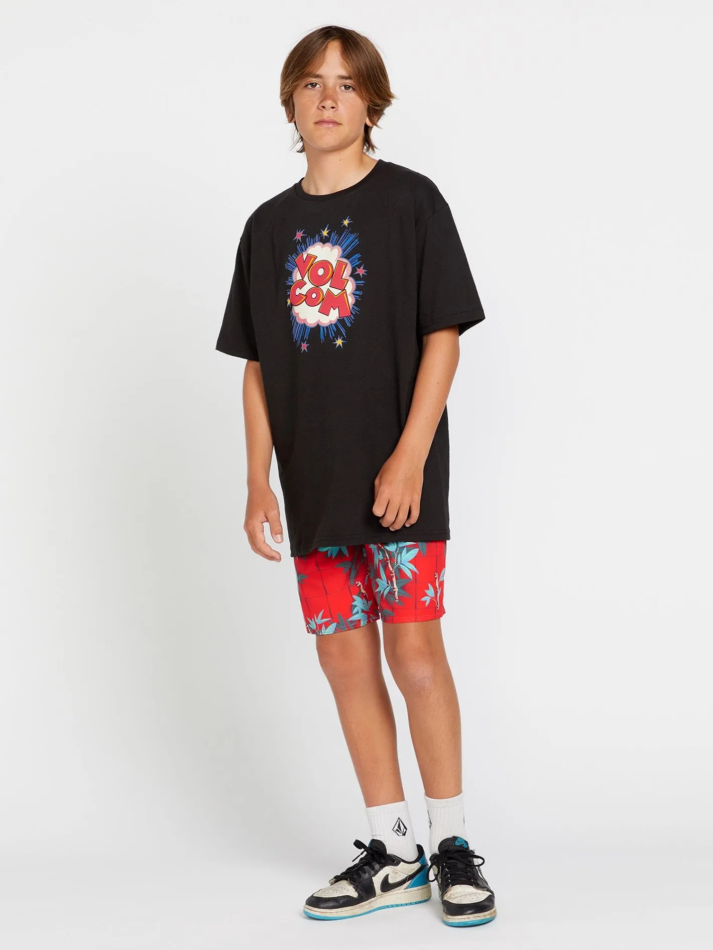 Big Boys Stone Pow Short Sleeve Tee - Black sold by Volcom product image thumbnail 4