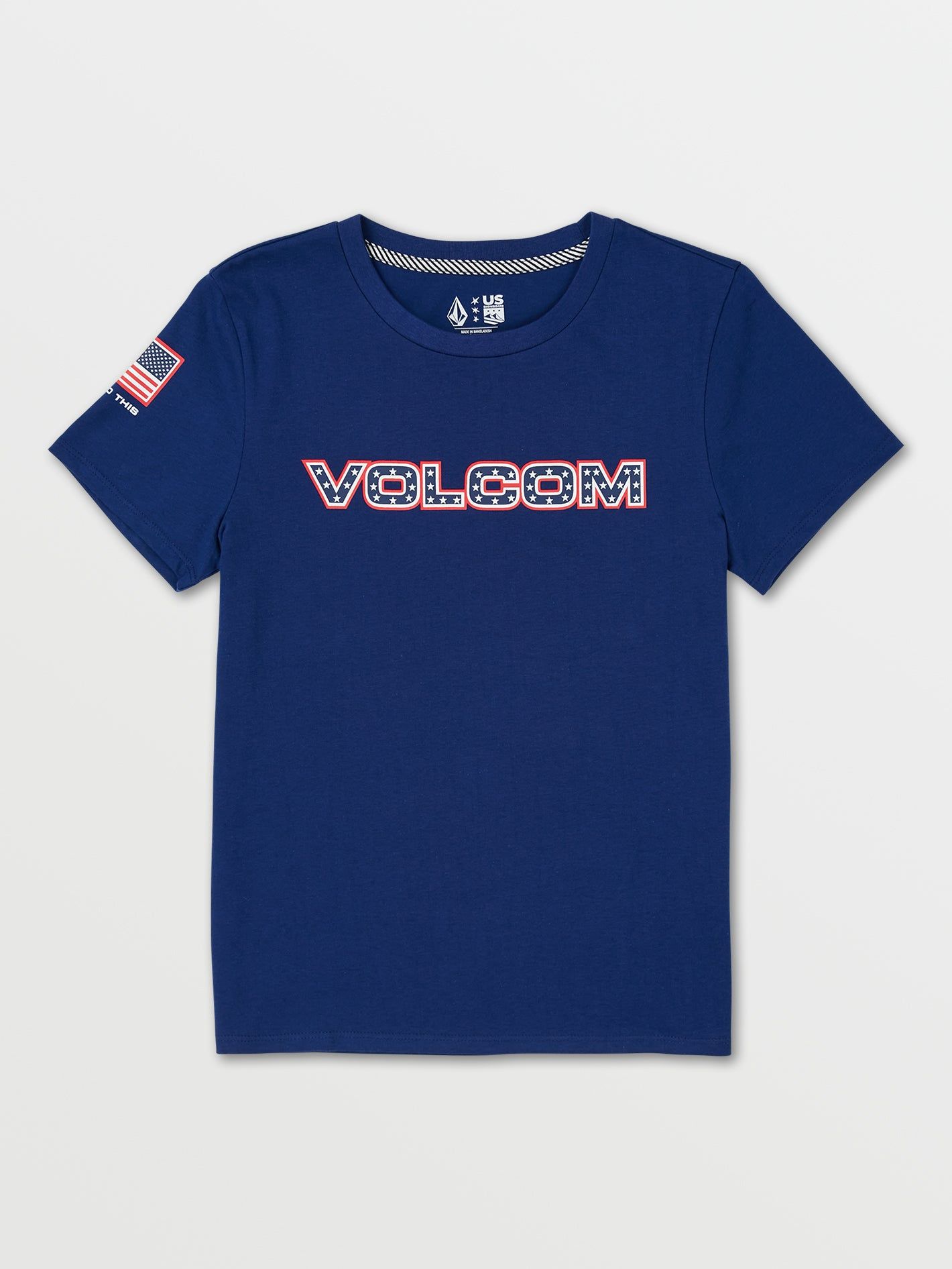 USST Short Sleeve Tee - Blue (2022) sold by Volcom