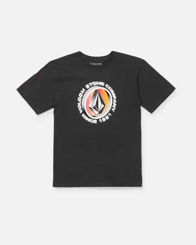 Little Boys Faucet Short Sleeve Tee - Black sold by Volcom