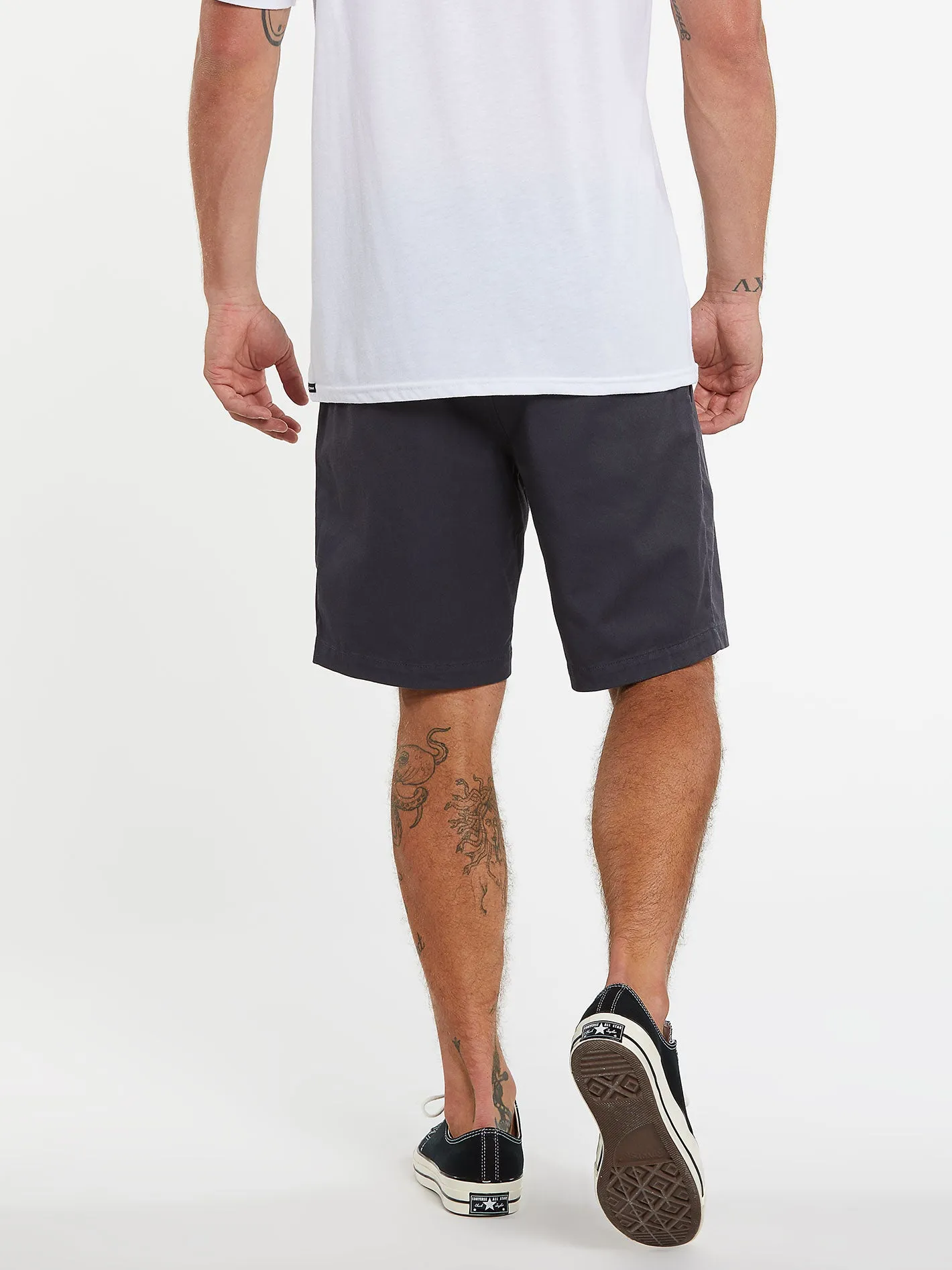 Frickin Elastic Waist Shorts - Charcoal sold by Volcom product image thumbnail 4