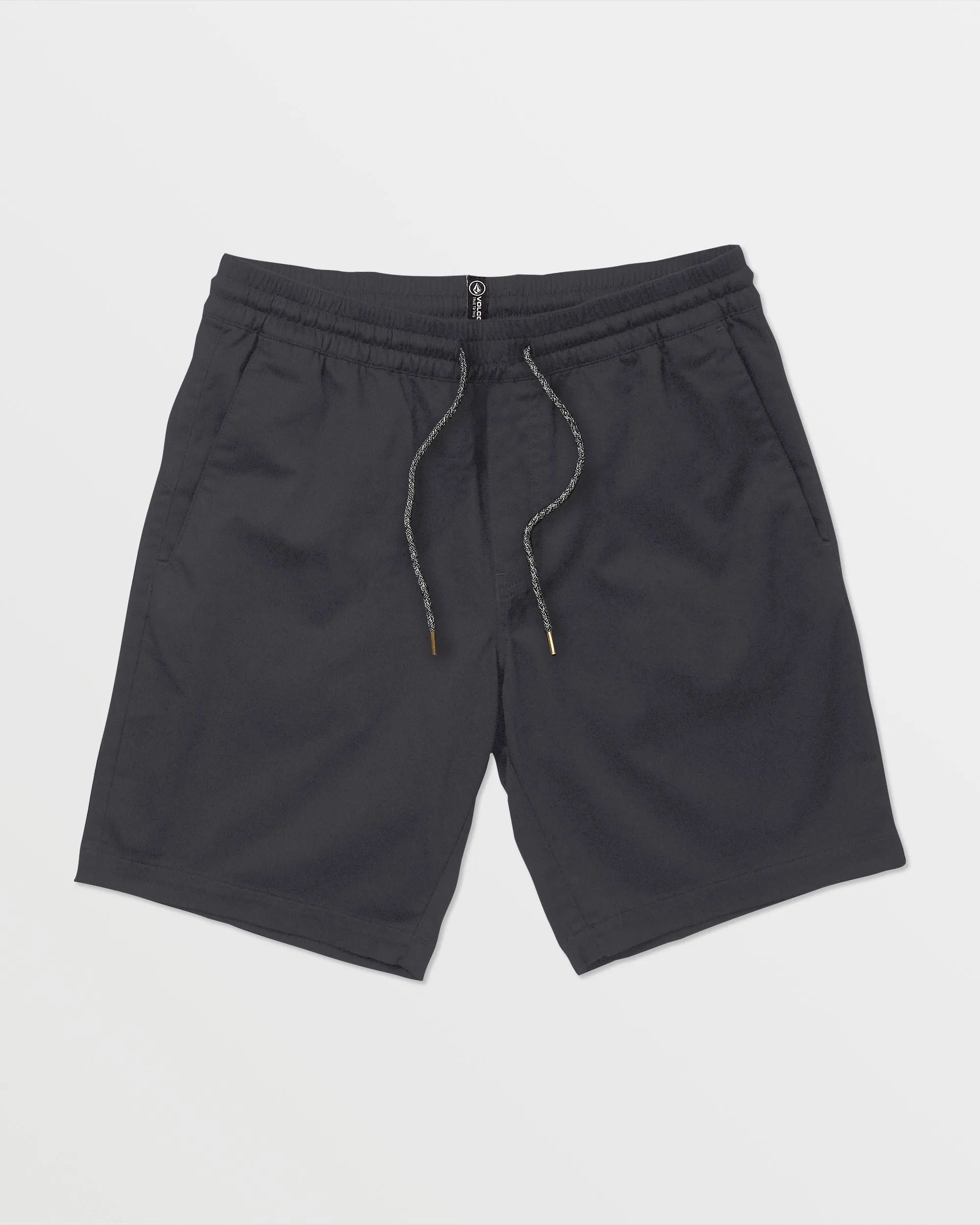 Frickin Elastic Waist Shorts - Charcoal sold by Volcom