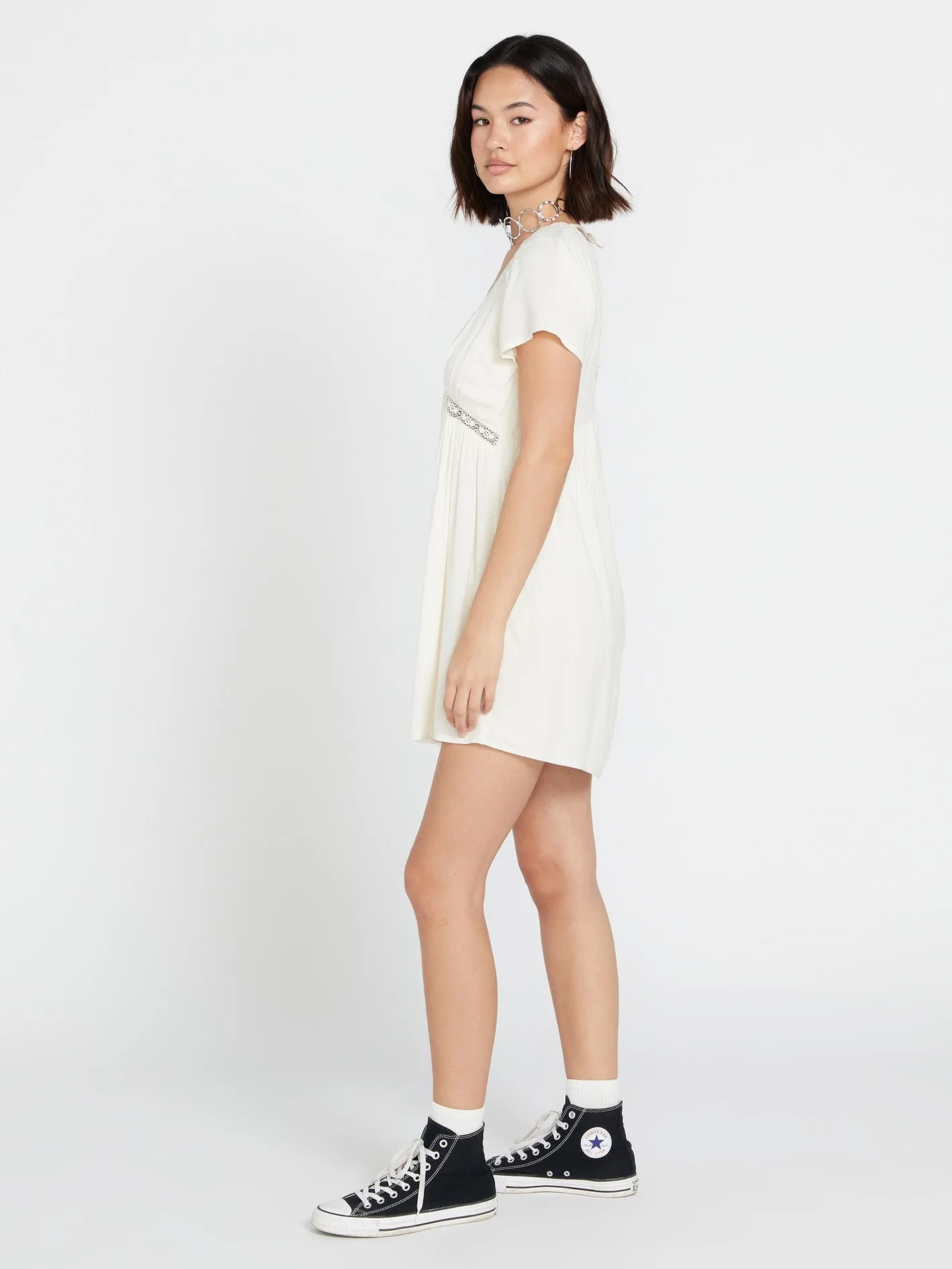 Haute Tea Dress - Cloud sold by Volcom product image thumbnail 5