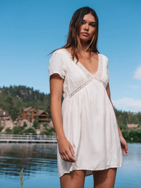 Haute Tea Dress - Cloud sold by Volcom