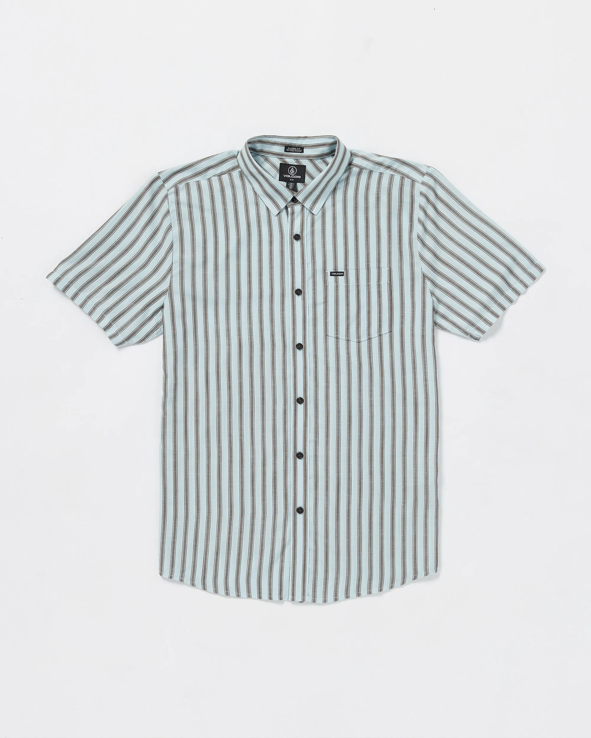 Arvostripe Woven Short Sleeve Shirt - Road Sky sold by Volcom product image thumbnail 3