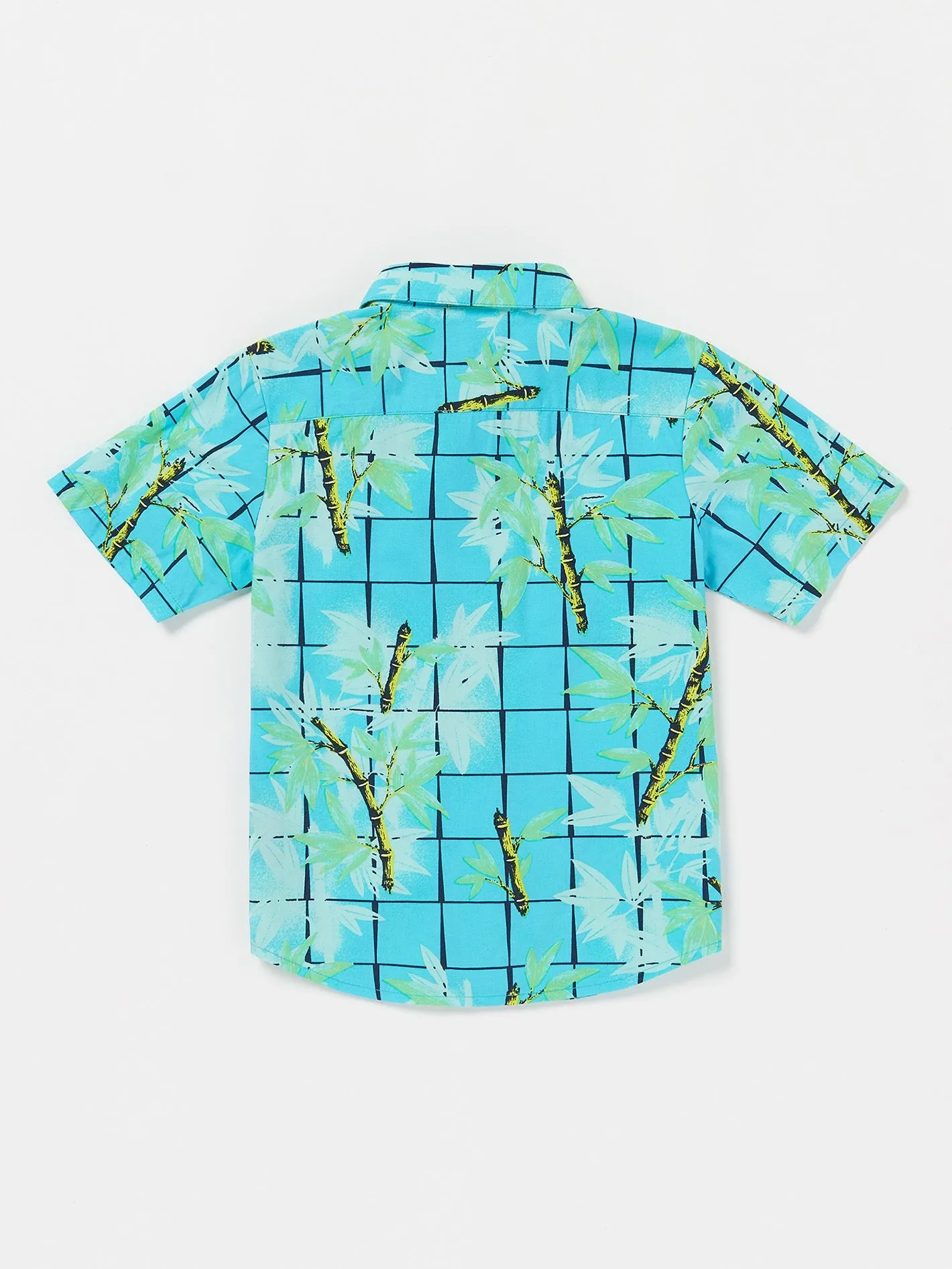 Little Boys Bamboozeled Floral Short Sleeve Shirt - Clearwater sold by Volcom product image thumbnail 2