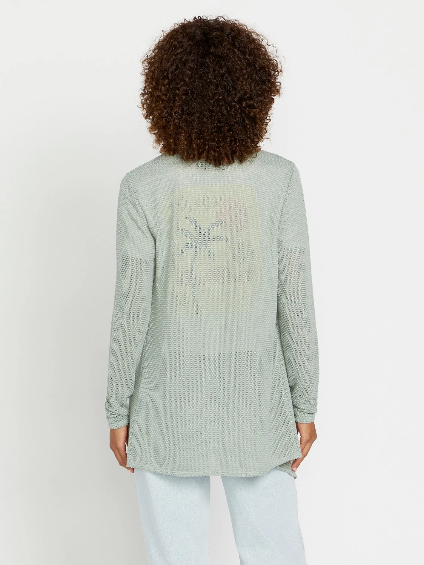 Go Go Wrap Cardigan - Sea Glass sold by Volcom product image thumbnail 2