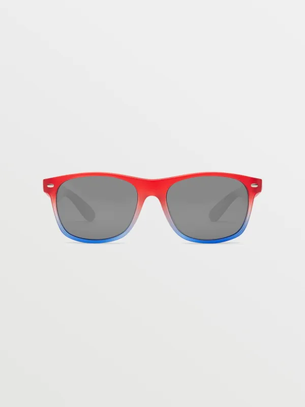 Fourty6 Sunglasses - Stars & Stripes/Silver Mirror sold by Volcom