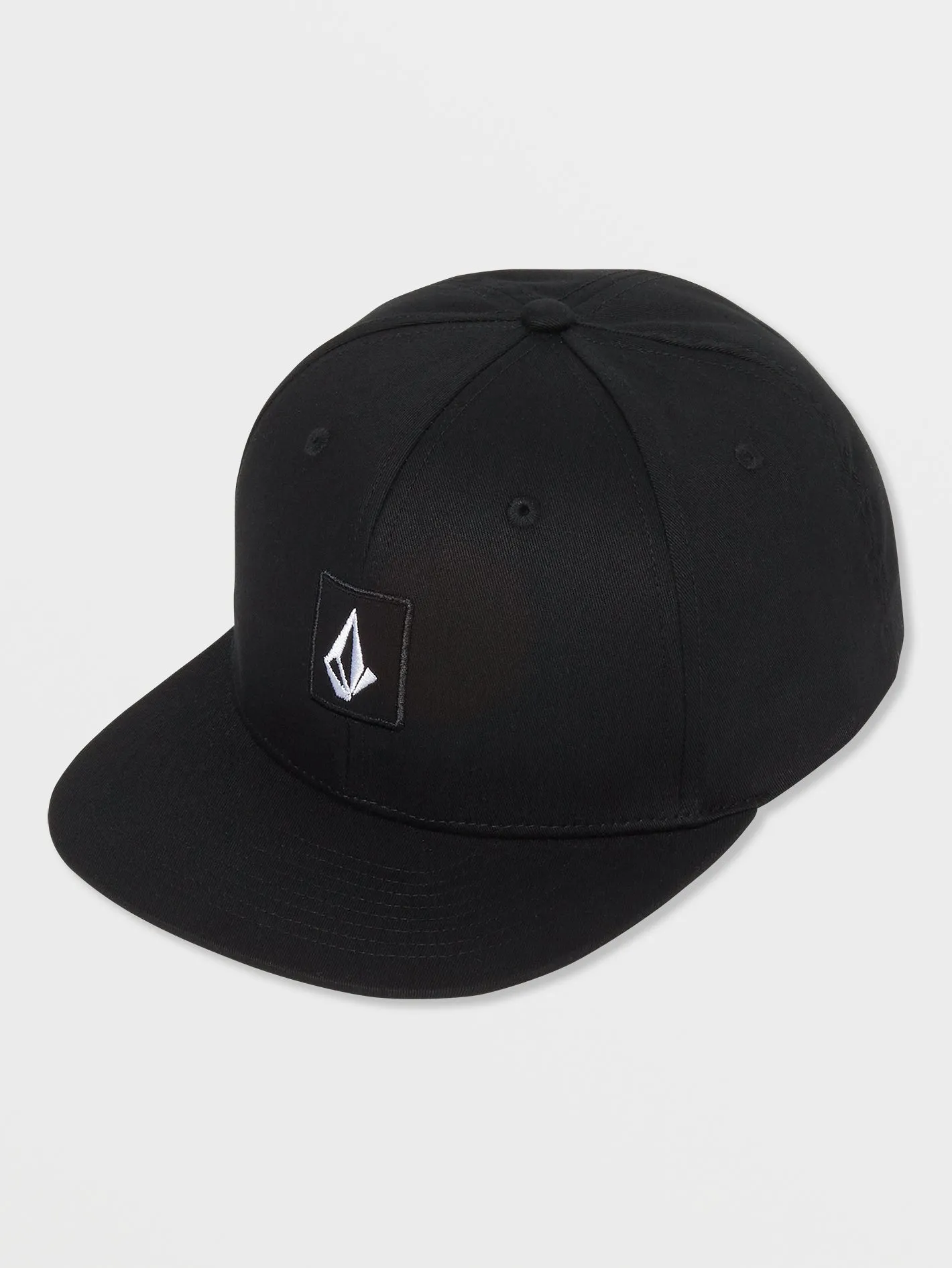 V Square Snapback Hat - Black sold by Volcom