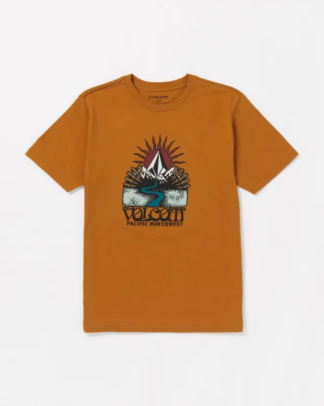 Pnw Short Sleeve Tee - Chestnut Brown sold by Volcom