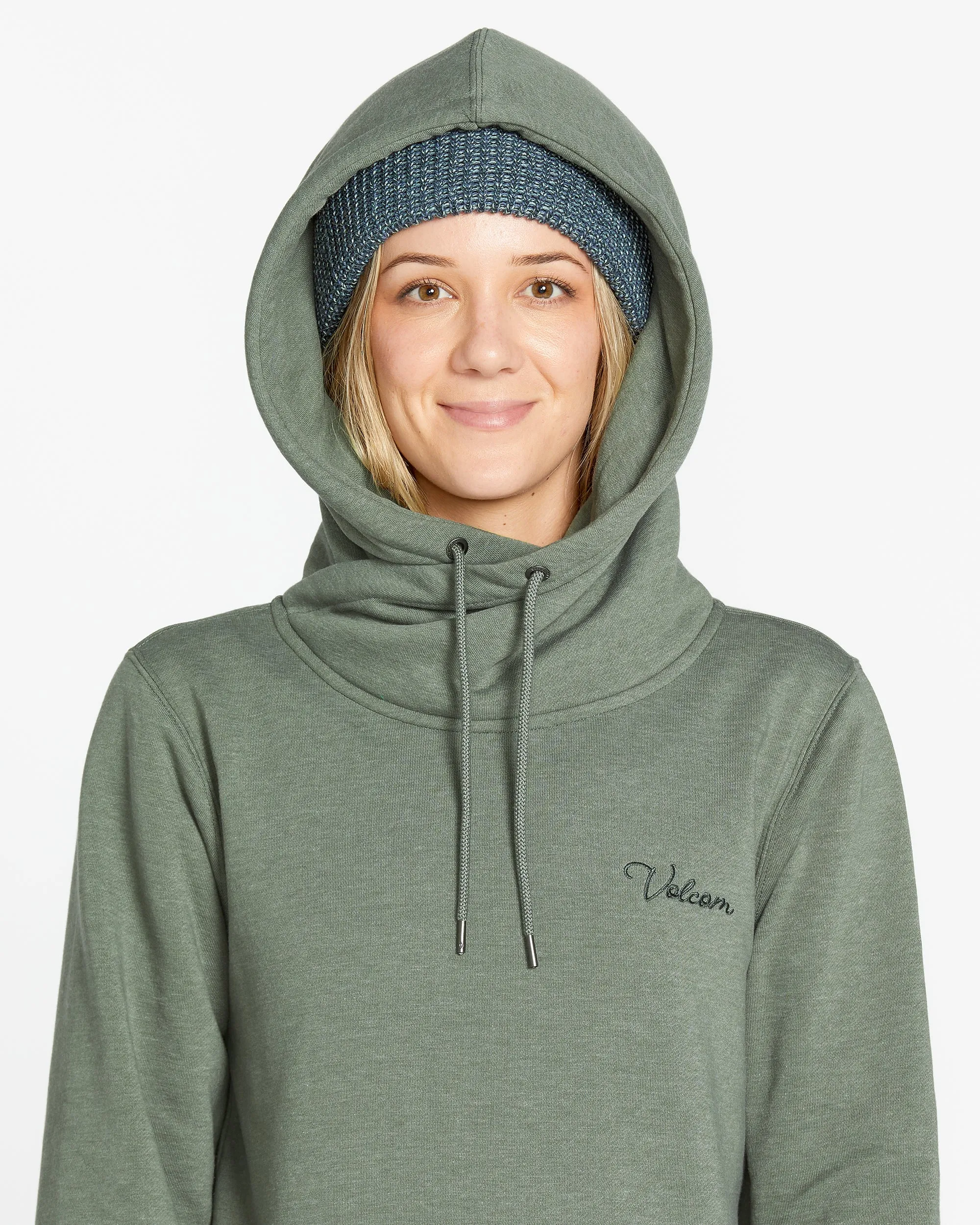 Womens Tower Pullover Fleece - Lichen Green sold by Volcom product image thumbnail 5