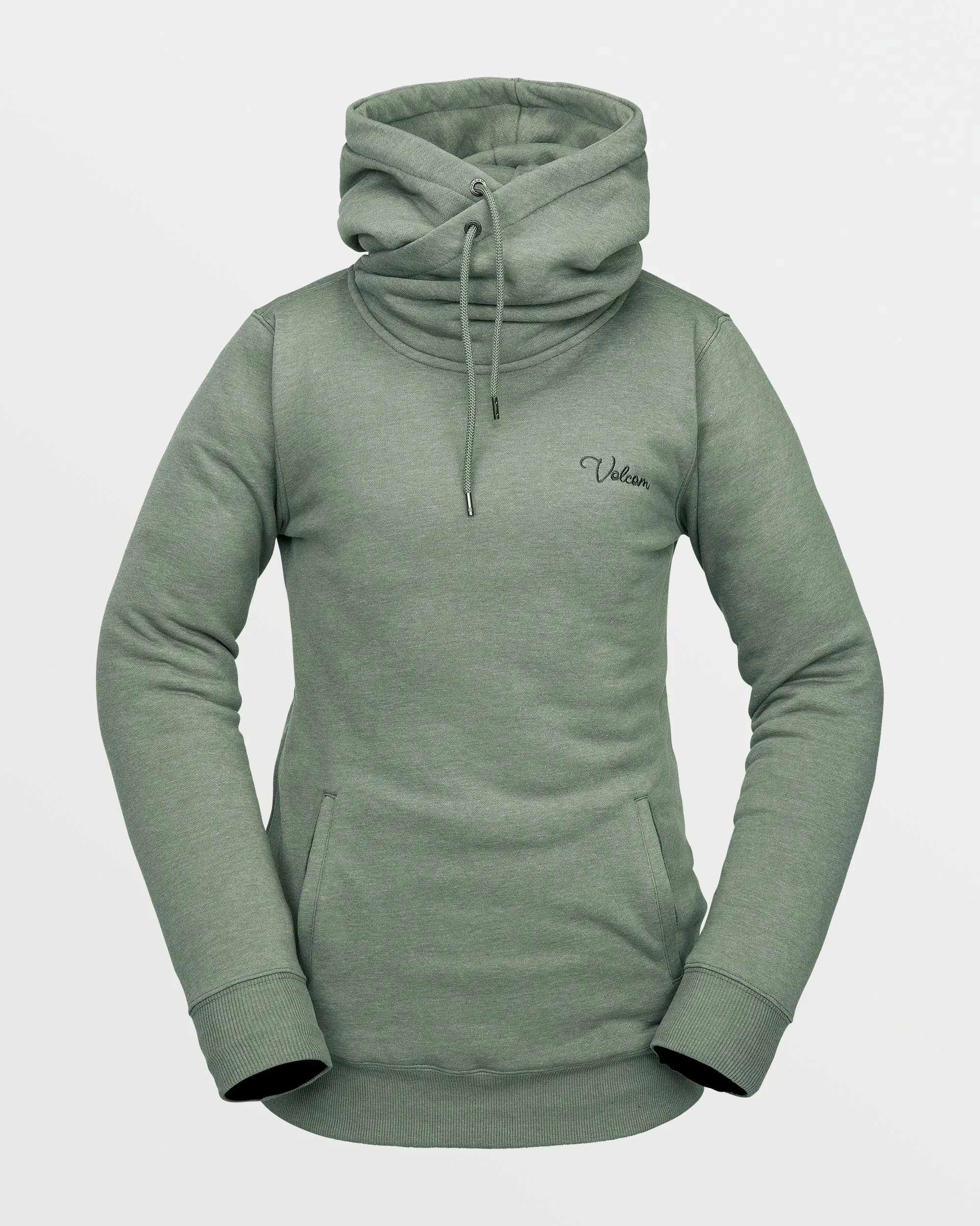Womens Tower Pullover Fleece - Lichen Green sold by Volcom