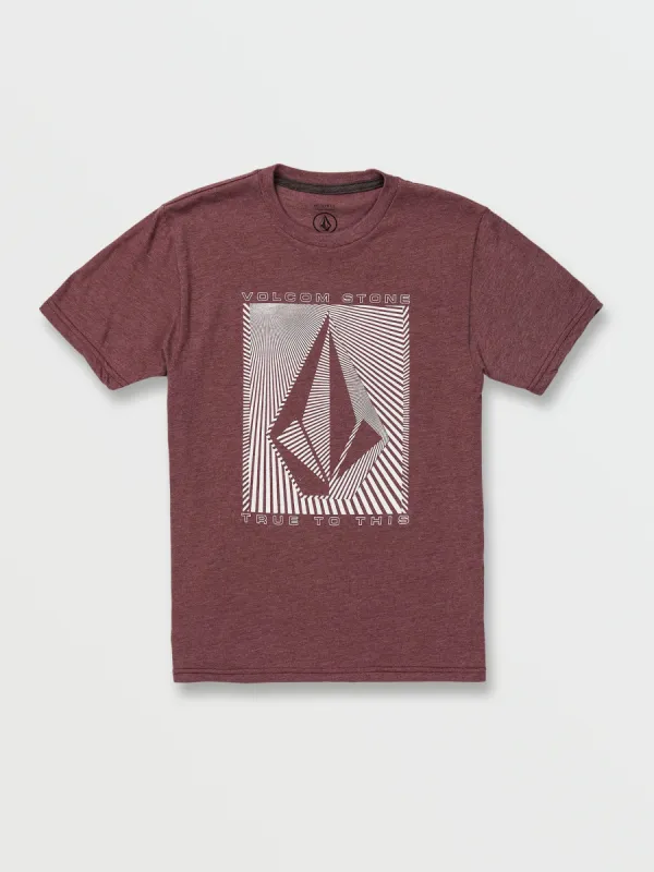 Big Boys Op Box Short Sleeve Tee - Port Heather sold by Volcom