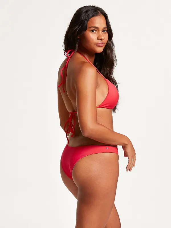 Simply Seamless V Bikini Bottom - True Red sold by Volcom