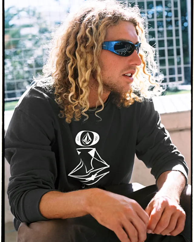 Skate Vitals Remy Long Sleeve Tee 1 - Stealth sold by Volcom