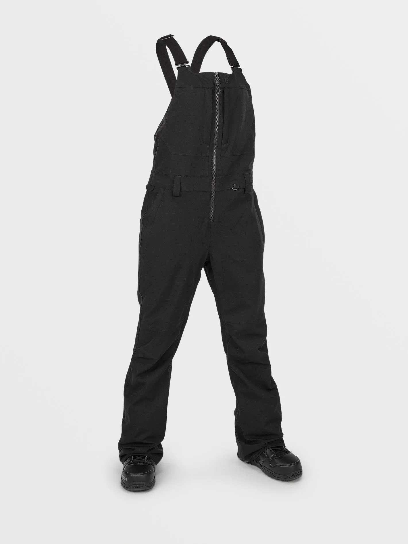 Womens Swift Bib Overalls - Black sold by Volcom product image thumbnail 4