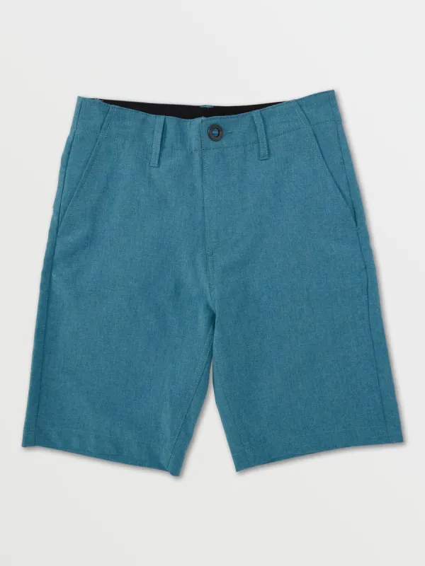 Big Boys Kerosene Hybrid Shorts - Sun Faded Indigo sold by Volcom