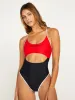Coco One-Piece Swimsuit - Black sold by Volcom