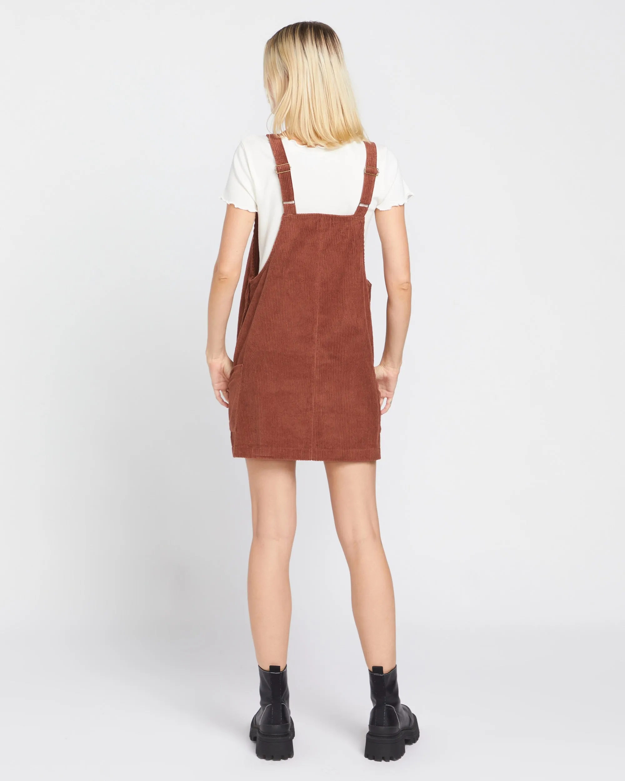 Power Chord Dress - Chestnut Brown sold by Volcom product image thumbnail 5