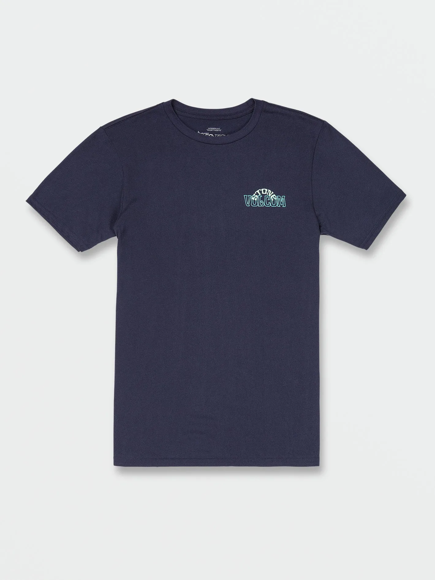 Chimney Short Sleeve Tee - Navy sold by Volcom product image thumbnail 2