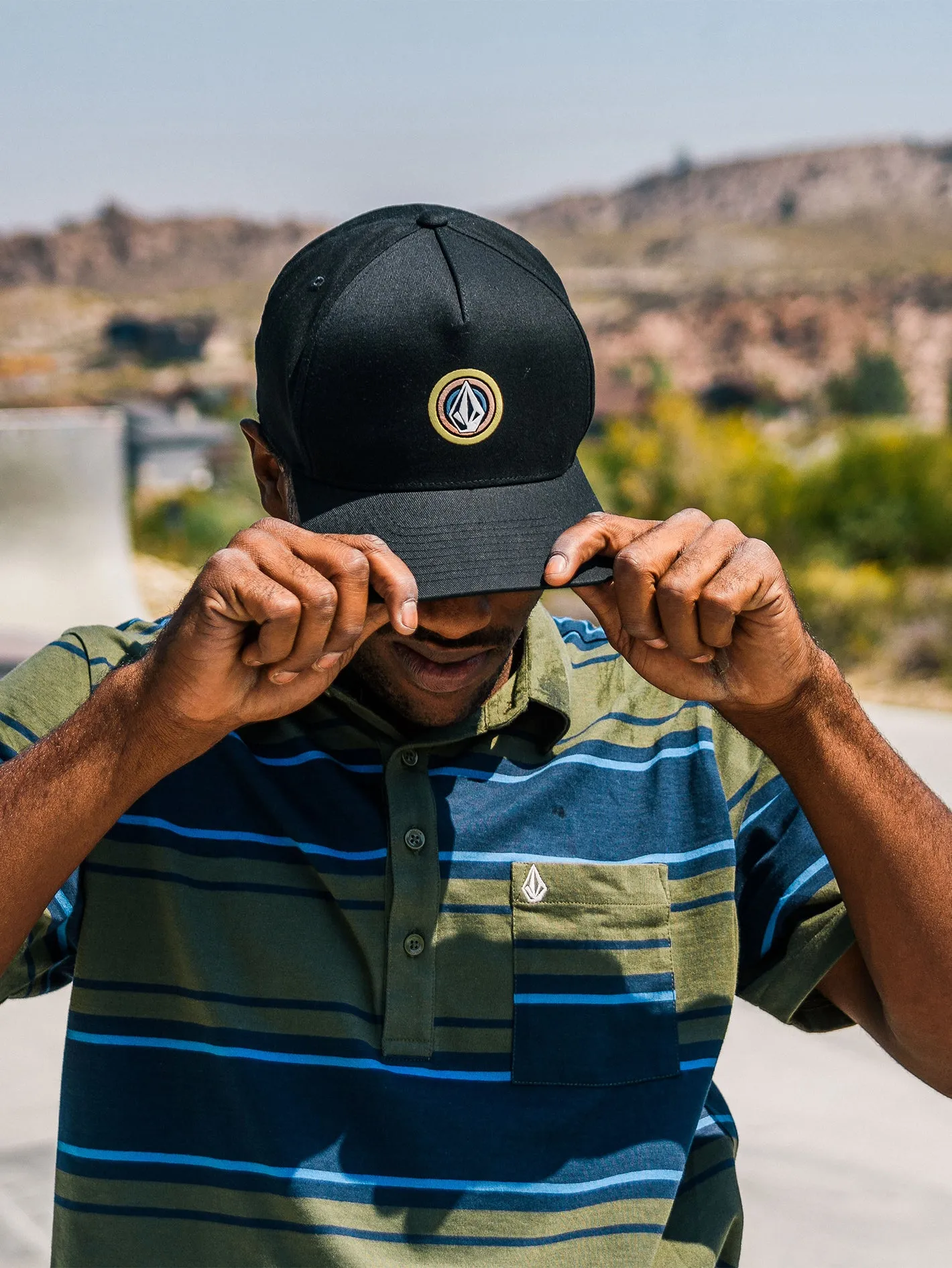 Hiller 110 Snapback Hat - Black sold by Volcom product image thumbnail 5