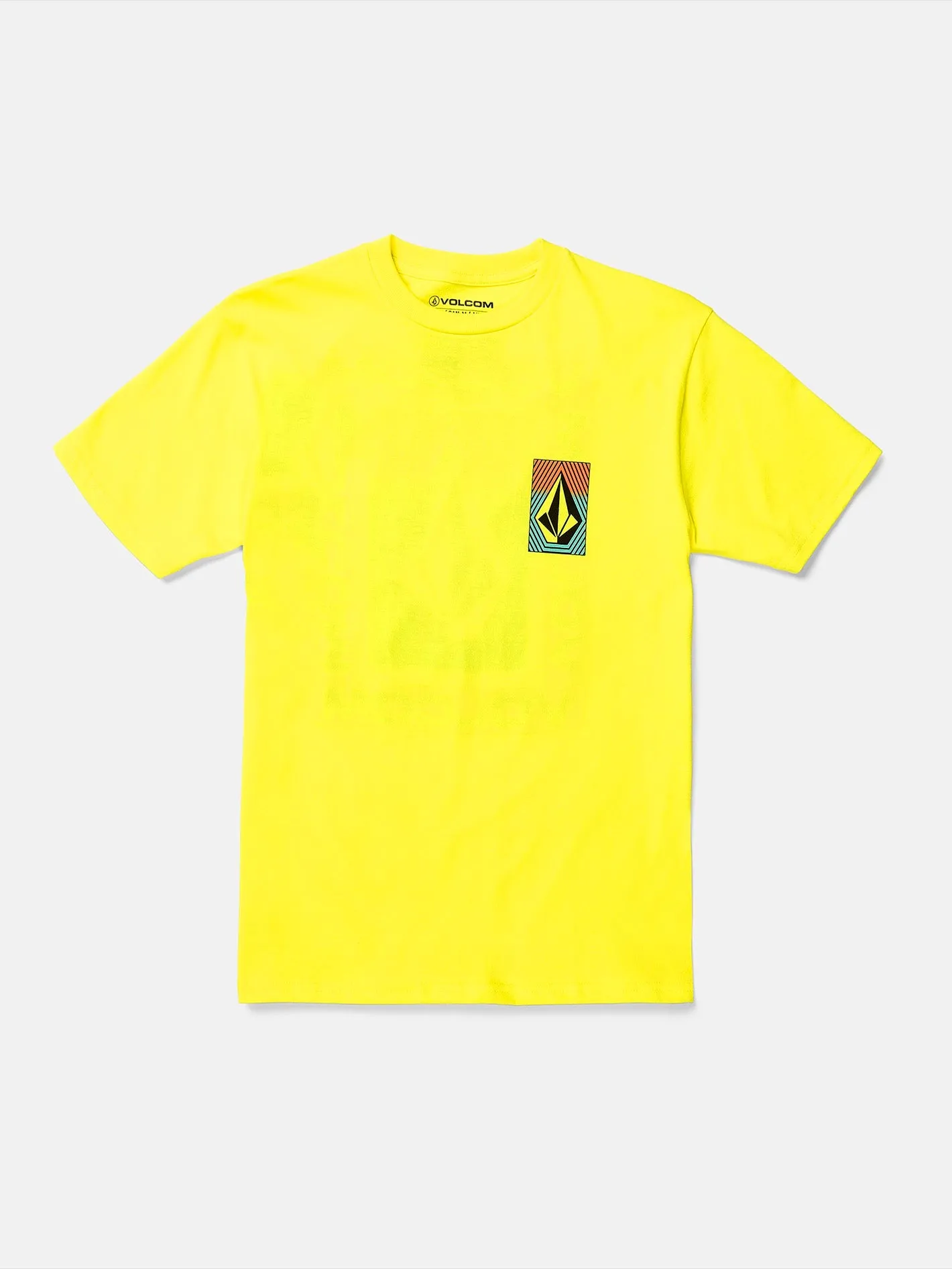 Big Boys Extract Short Sleeve Tee - Blazing Yellow sold by Volcom