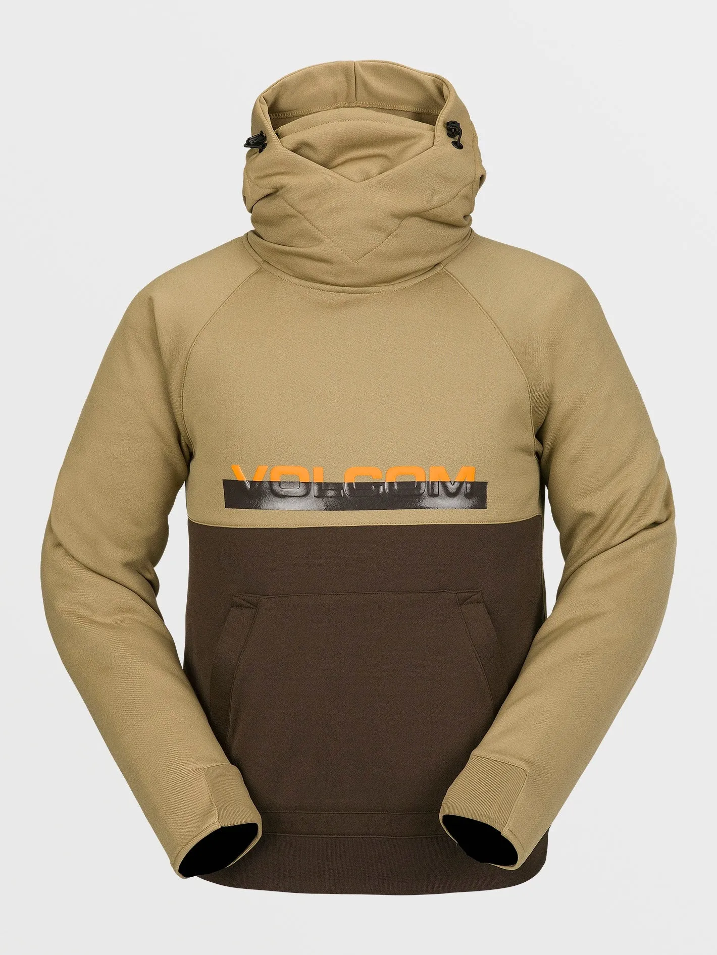Mens Hydro Riding Hoodie - Dark Khaki sold by Volcom