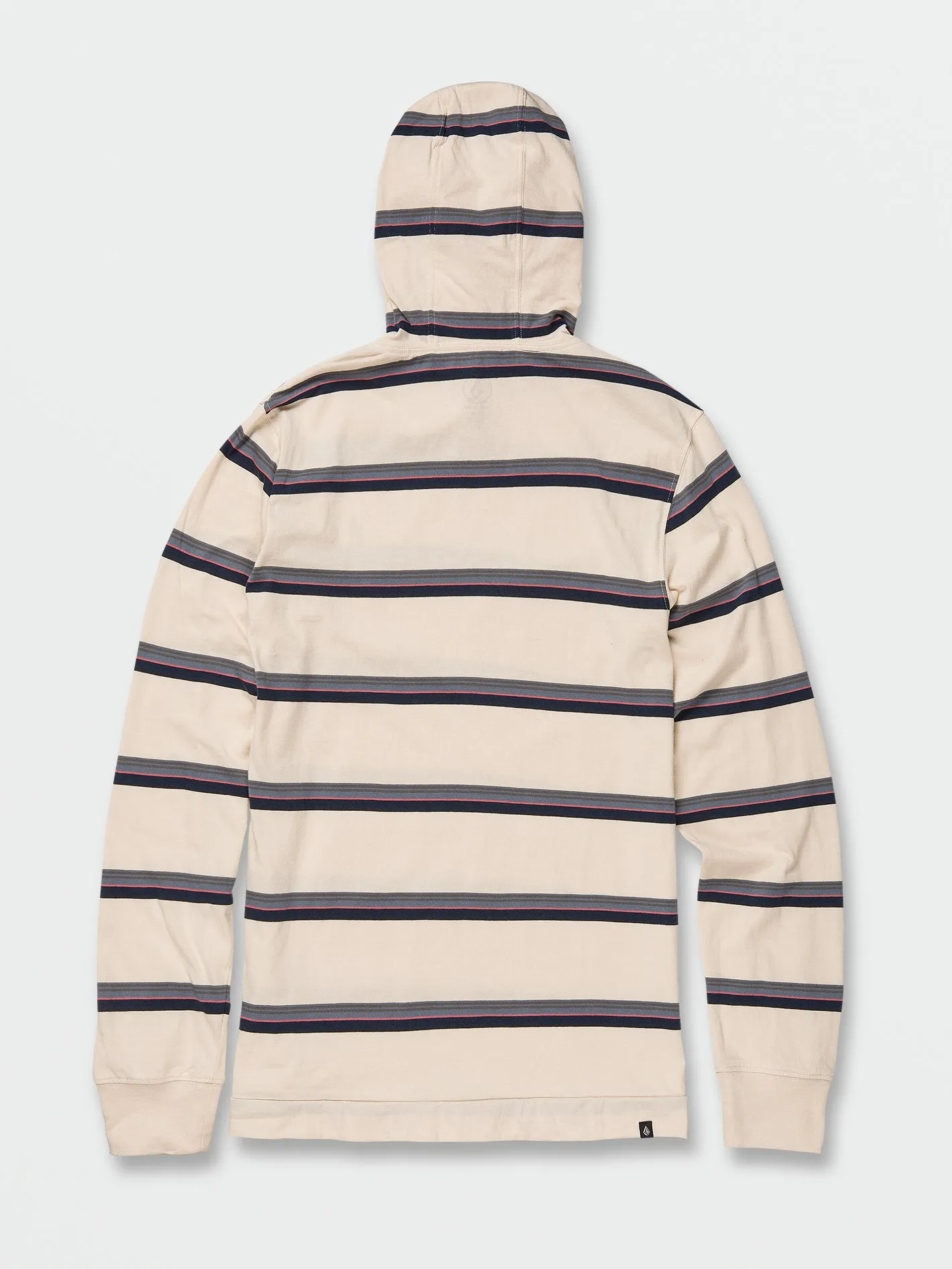 Outstoned Hooded Long Sleeve Shirt - Whitecap Grey sold by Volcom product image thumbnail 2