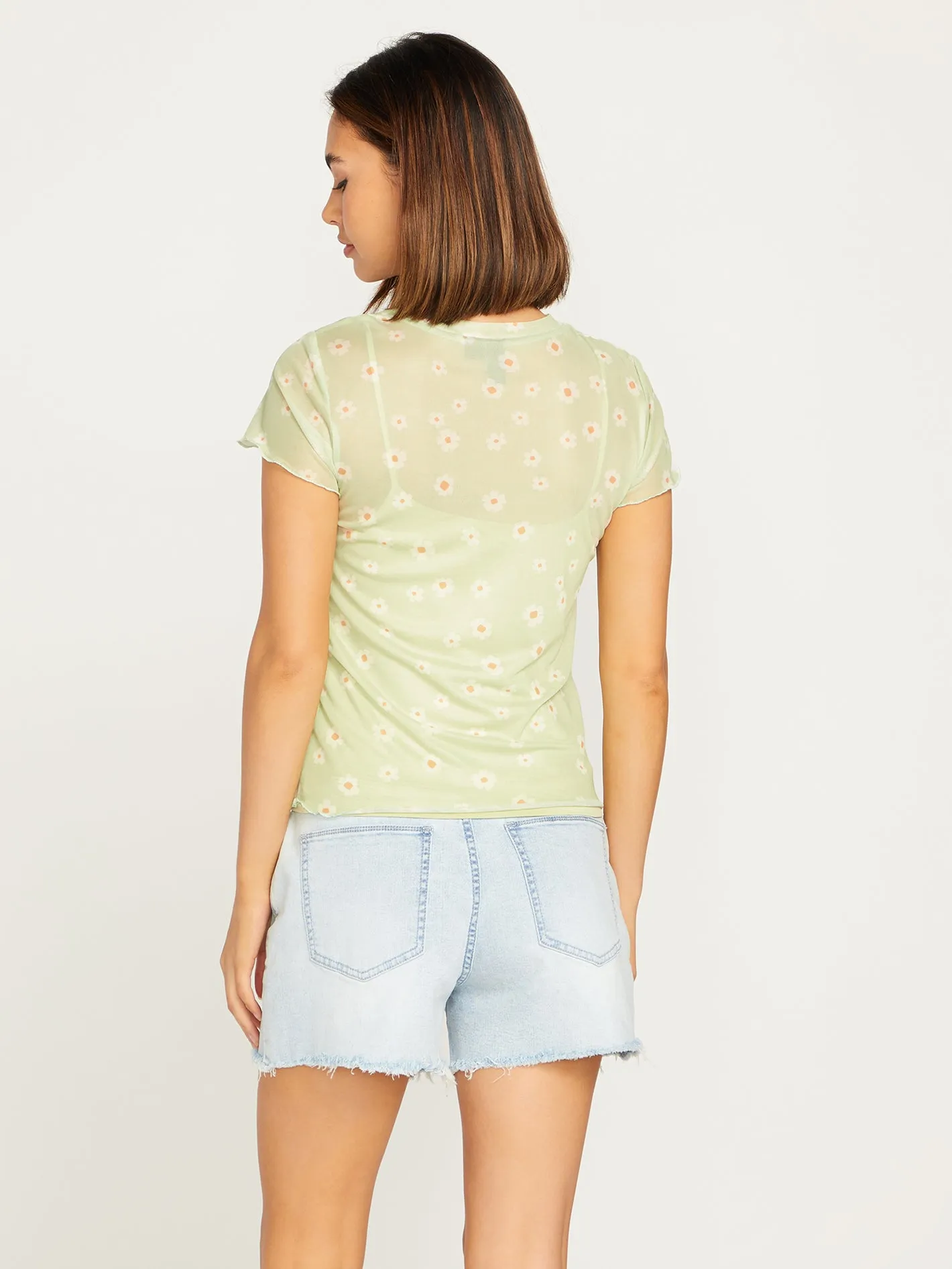 Cryptogram Short Sleeve Shirt - Sage sold by Volcom product image thumbnail 2