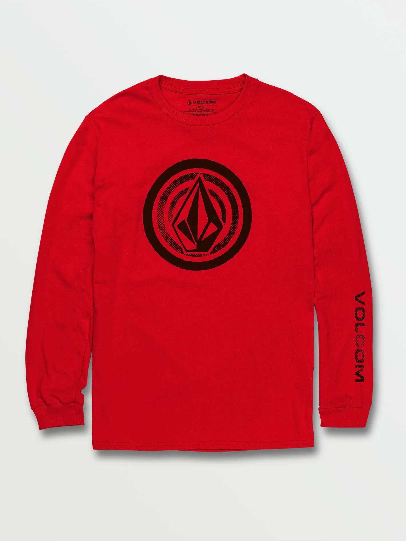Stonezeye Long Sleeve Tee - Ribbon Red sold by Volcom