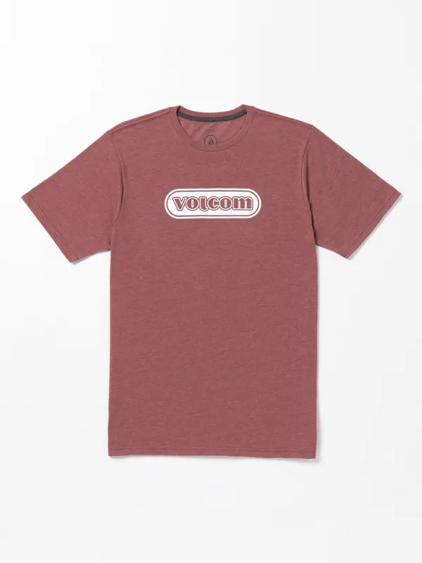 Ninetyfive Short Sleeve Tee - Oxblood Heather sold by Volcom