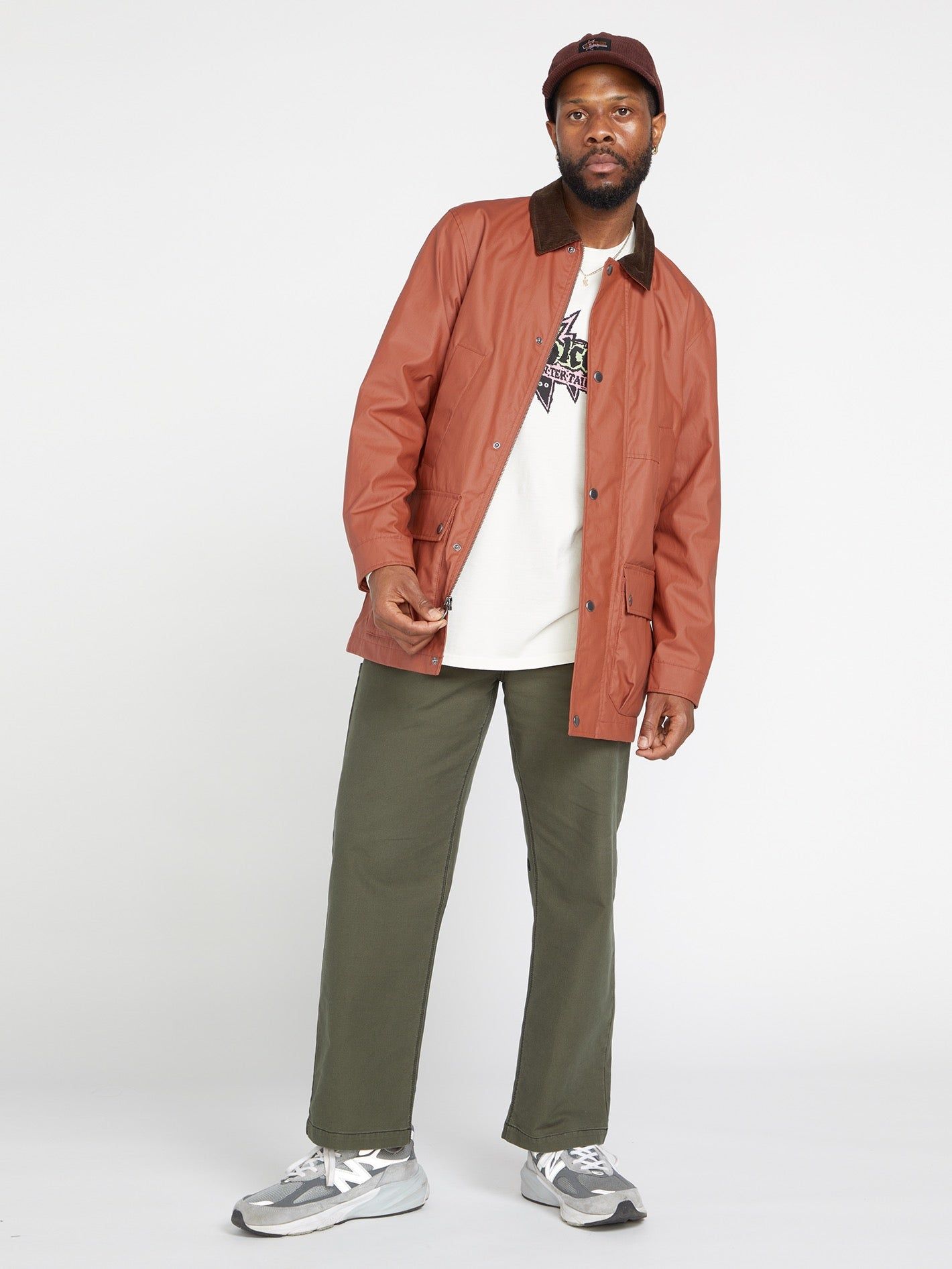 Volcom Entertainment Fat Tony Jacket - Rust sold by Volcom product image thumbnail 4