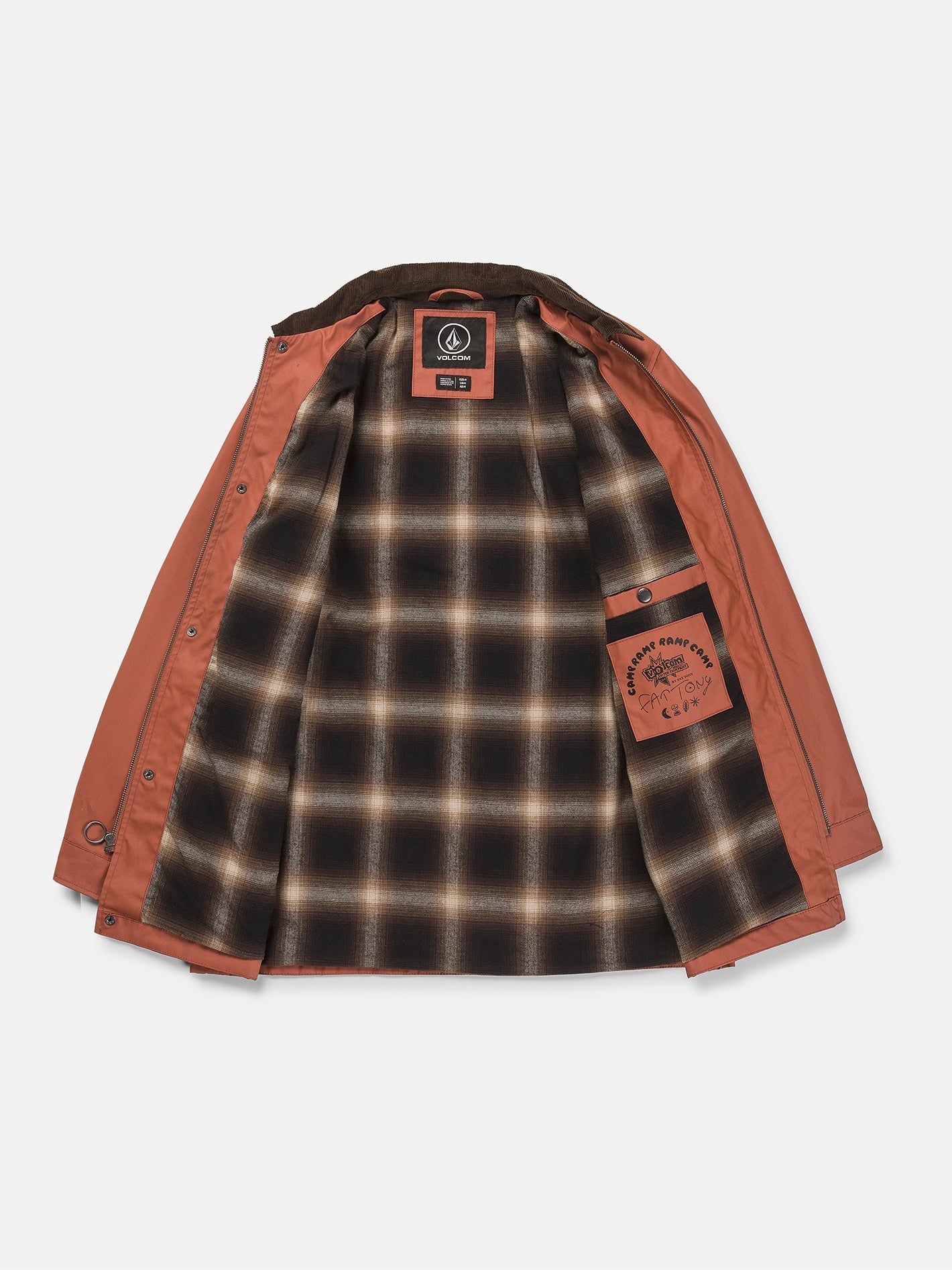 Volcom Entertainment Fat Tony Jacket - Rust sold by Volcom product image thumbnail 11