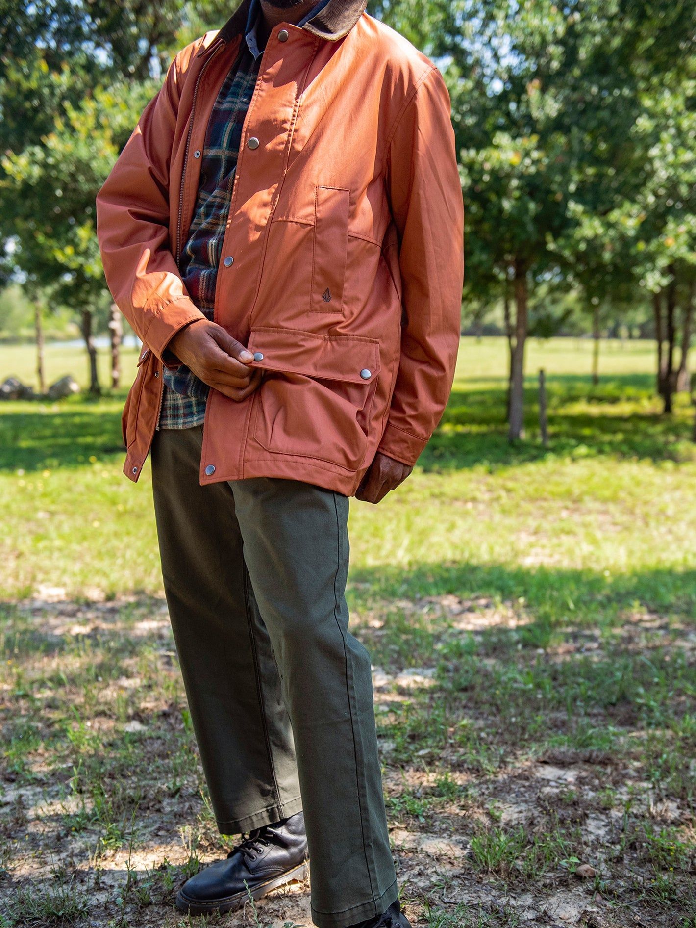 Volcom Entertainment Fat Tony Jacket - Rust sold by Volcom product image thumbnail 2