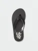Girls Vicky Big Youth Sandals - Black sold by Volcom