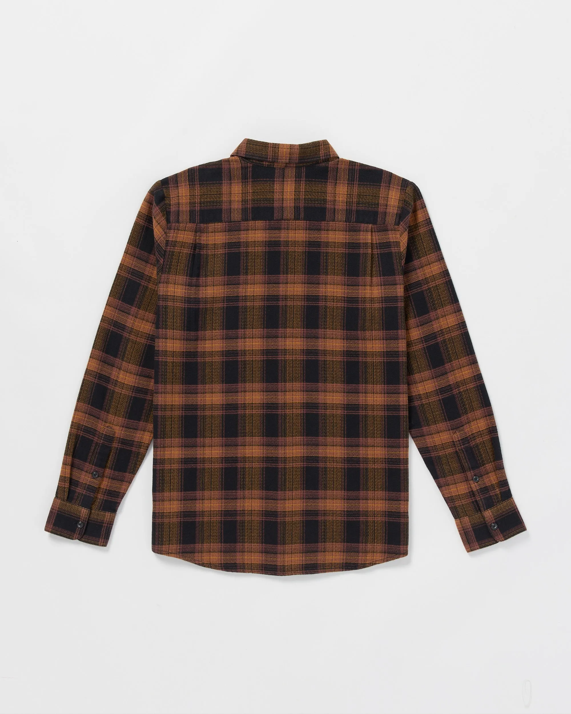 Baystone Flannel Long Sleeve Shirt - Black sold by Volcom product image thumbnail 5