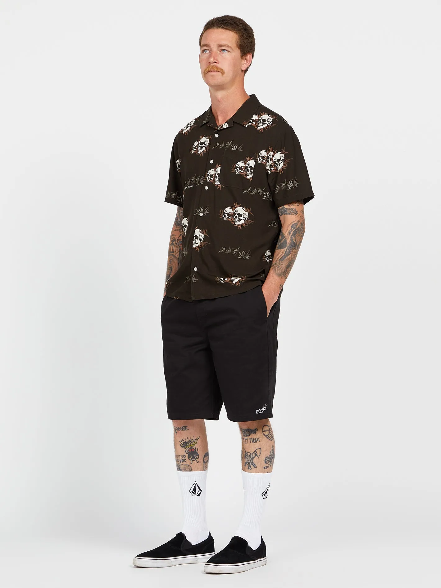 Outer Spaced Shorts - Washed Black sold by Volcom product image thumbnail 3