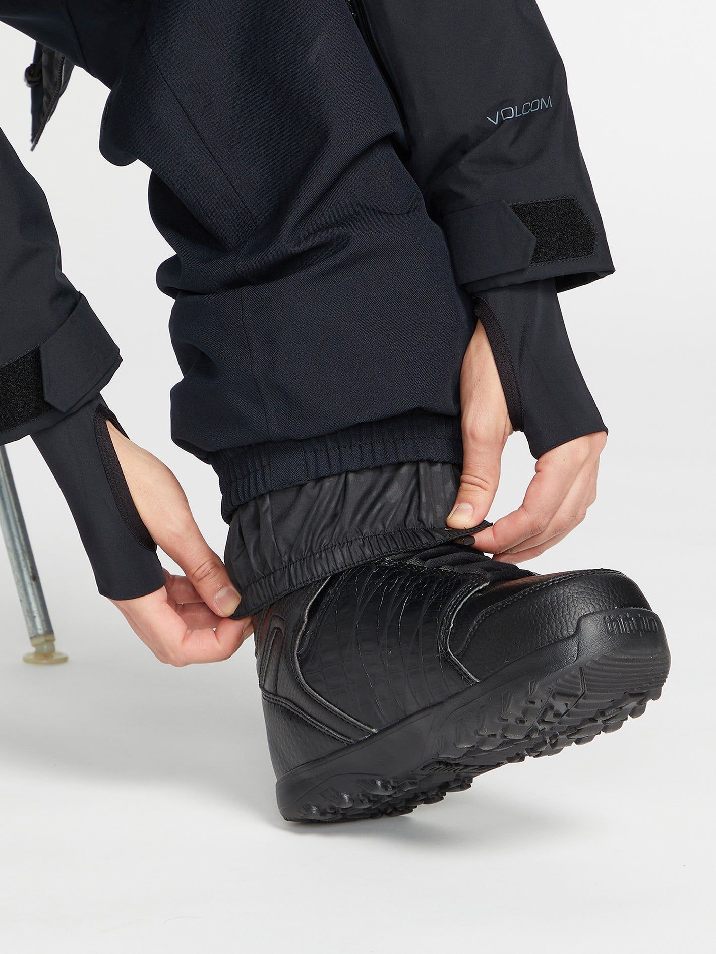 Womens Creston 3Dstretch Bib Overall - Black (2022) sold by Volcom product image thumbnail 5