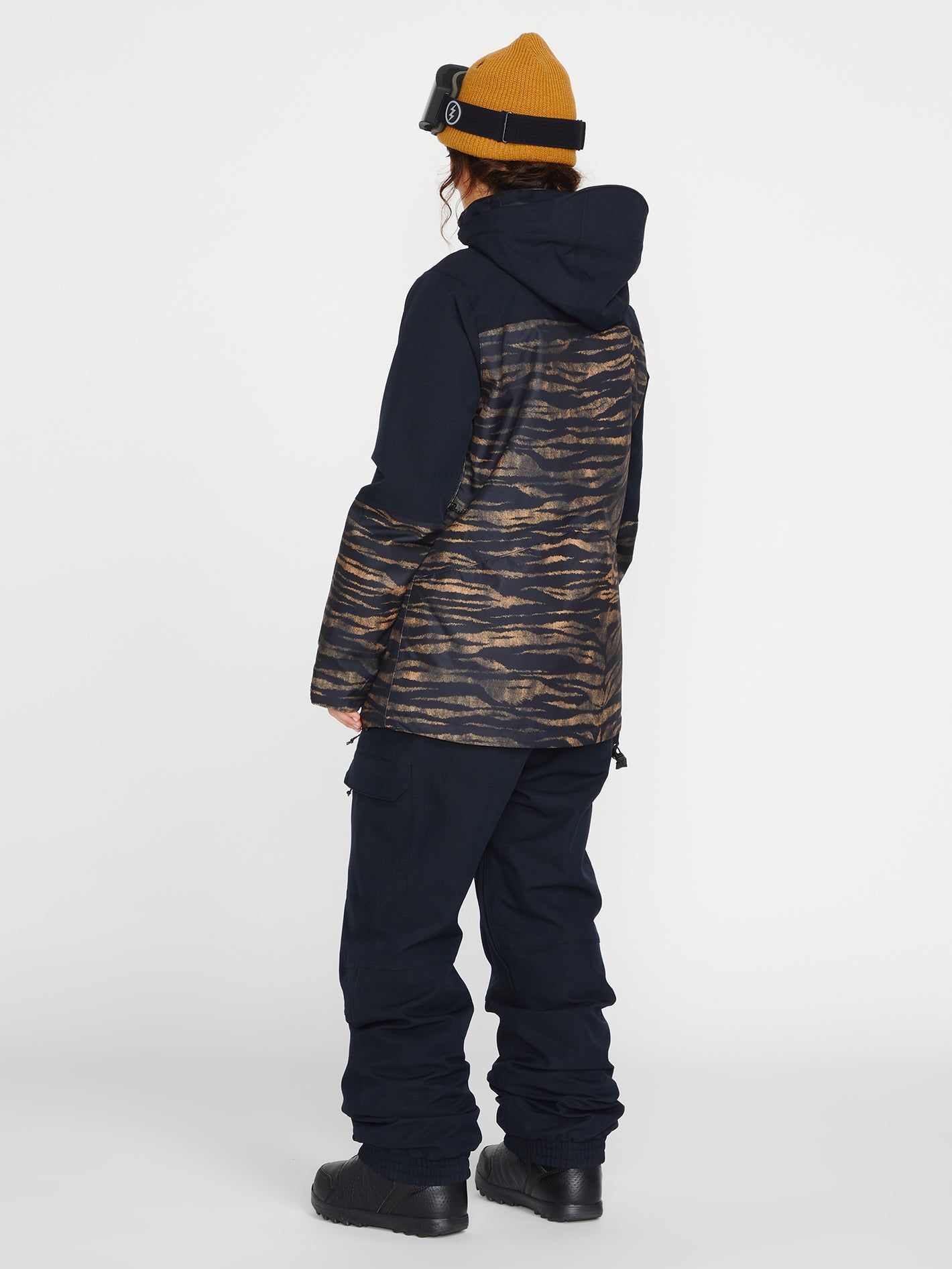 Womens Creston 3Dstretch Bib Overall - Black (2022) sold by Volcom product image thumbnail 2