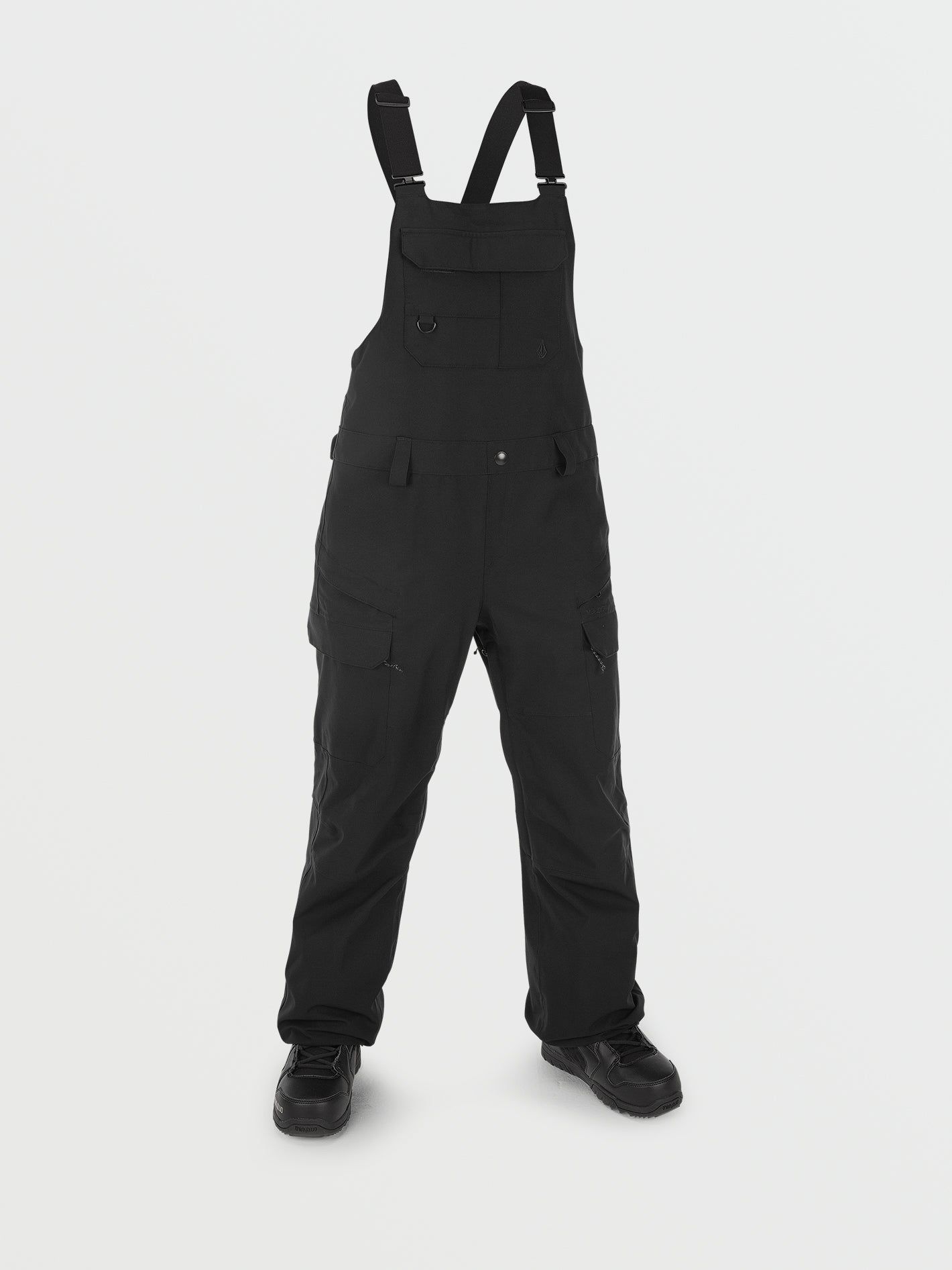 Womens Creston 3Dstretch Bib Overall - Black (2022) sold by Volcom product image thumbnail 3