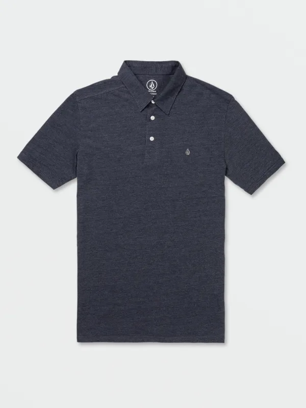 Banger Polo Short Sleeve Shirt - Navy sold by Volcom