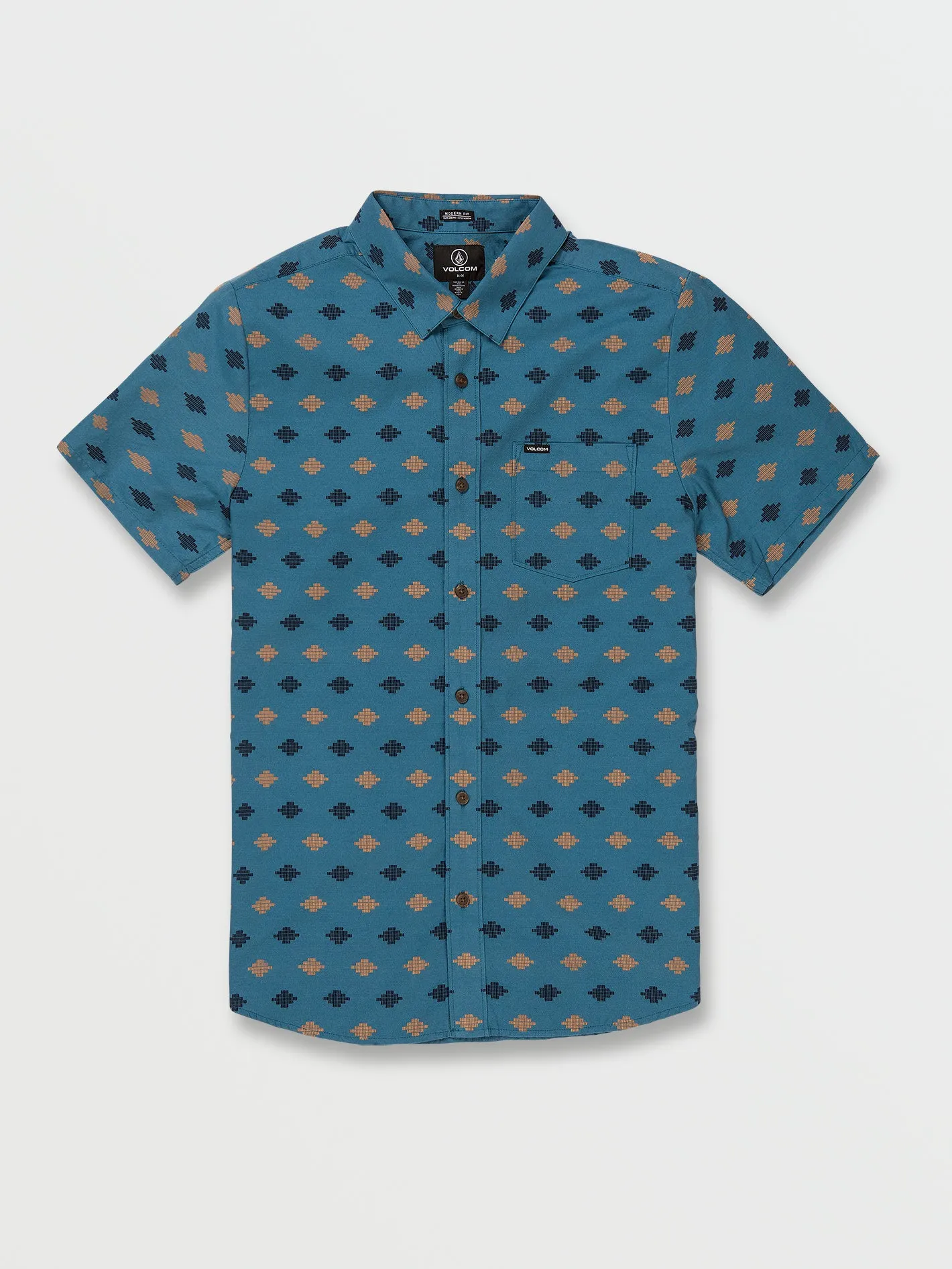 Stackstone Short Sleeve Shirt - Aged Indigo sold by Volcom