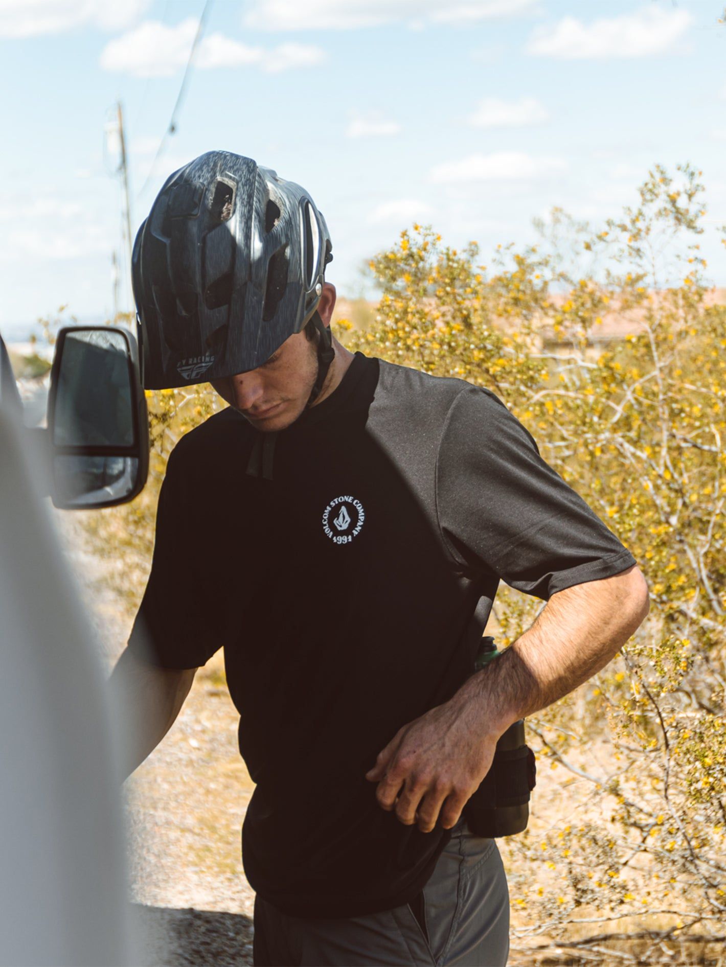 Spray Stone Short Sleeve - Black sold by Volcom product image thumbnail 2