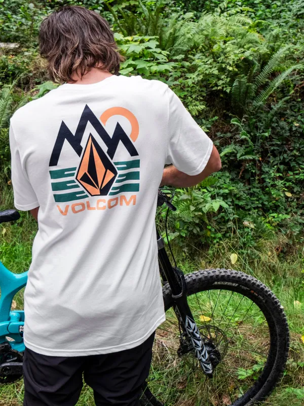 Mountain Stone Tech Short Sleeve Tee - White sold by Volcom