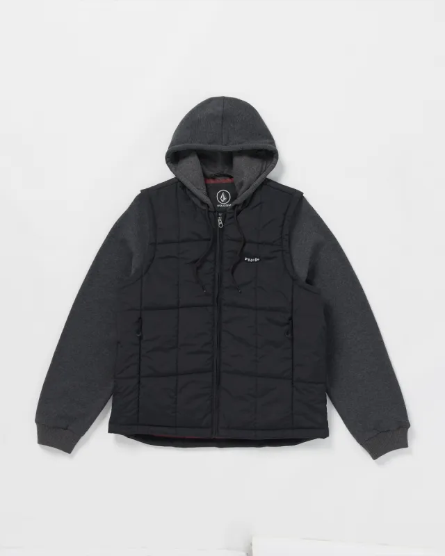 Stayner Hood Jacket - Black sold by Volcom