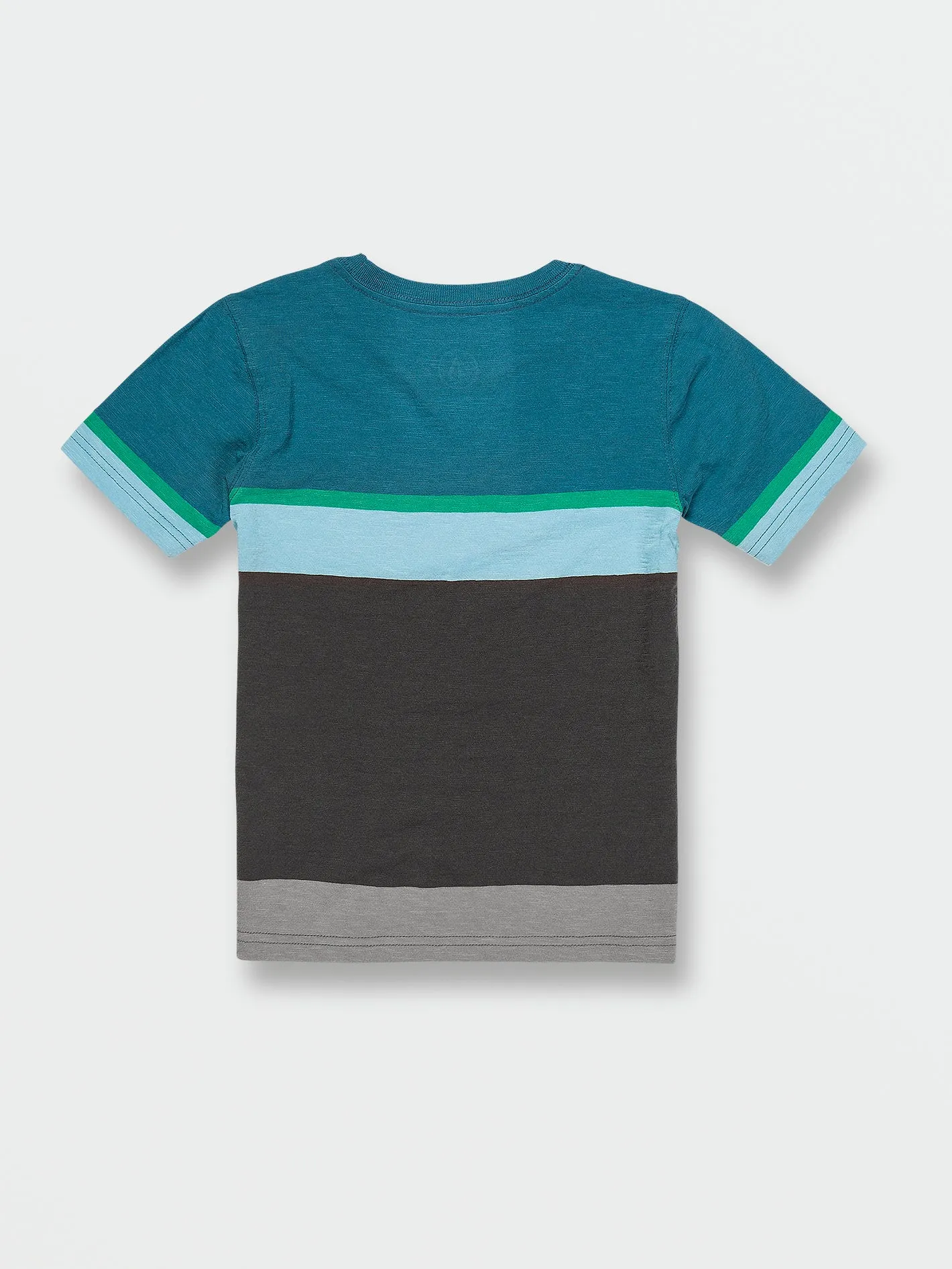 Little Boys Stone Blocker Crew Short Sleeve Shirt - Aged Indigo sold by Volcom product image thumbnail 2