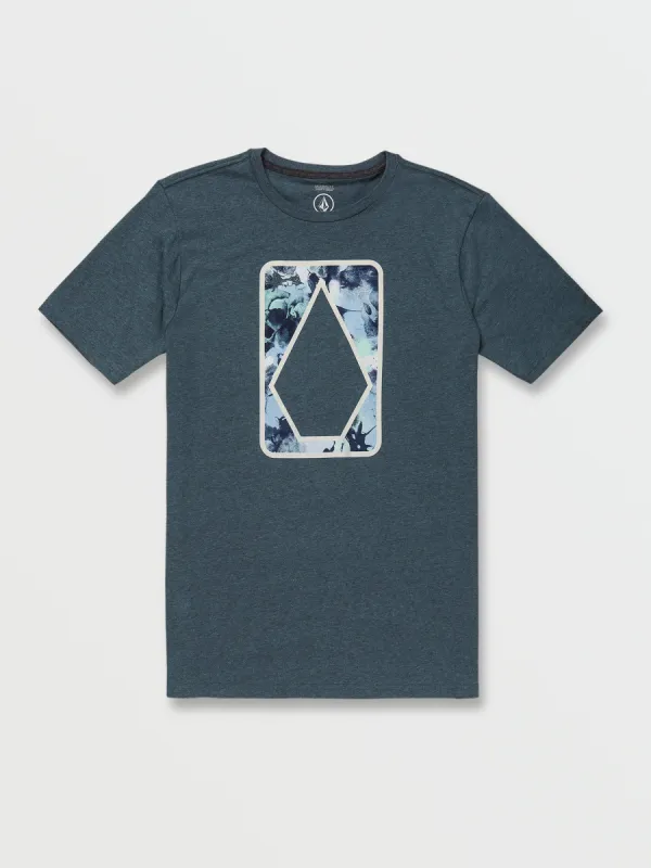 Elevator Short Sleeve Tee - Jade Black Heather sold by Volcom