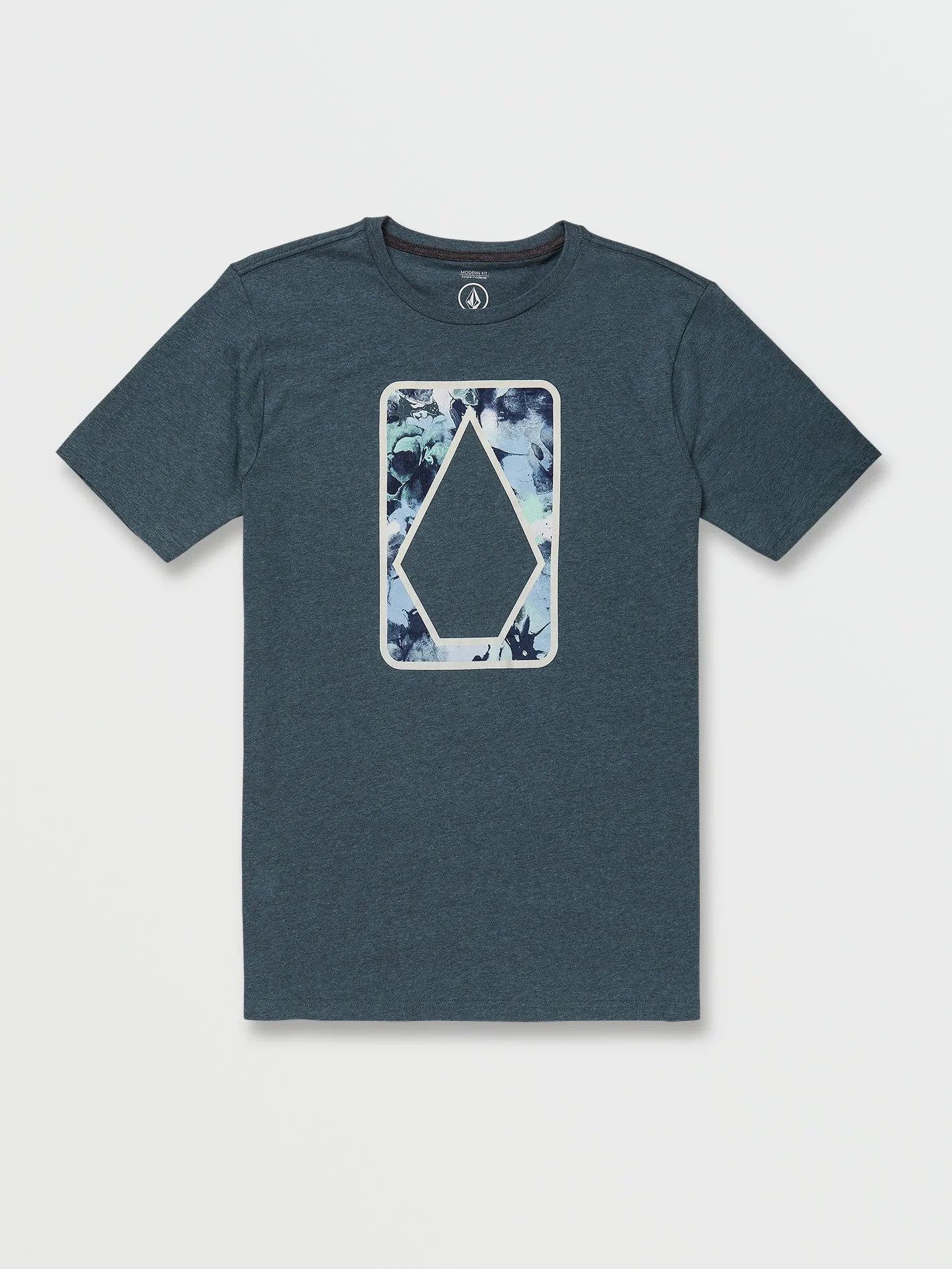 Elevator Short Sleeve Tee - Jade Black Heather sold by Volcom
